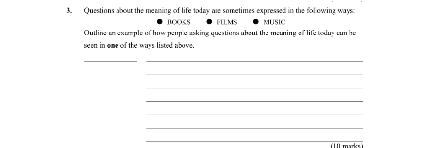 Question 2013 - 3 Part 1