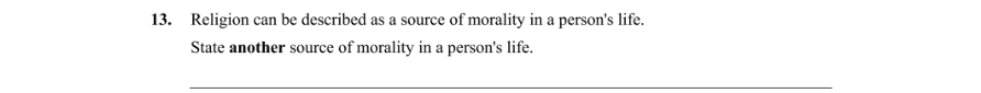 Question 2015 - 13 Part 1