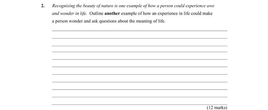 Question 2015 - 2 Part 1