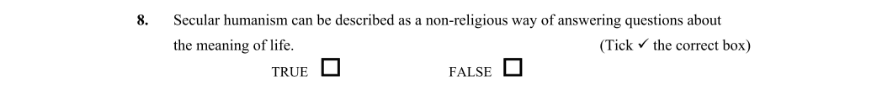 Question 2016 - 8 Part 1