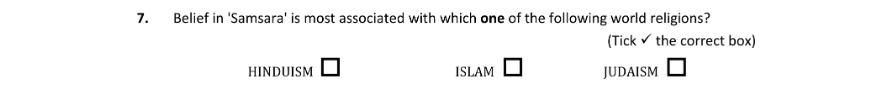 Question 2019 - 7 Part 1