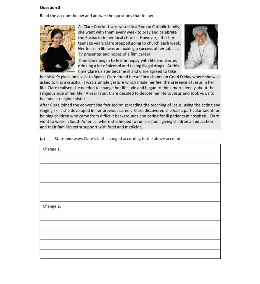 Question 2025 - 3 Part 1