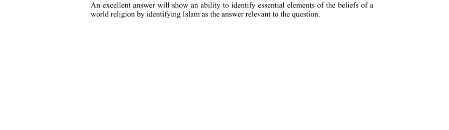 Marking Scheme Part 1