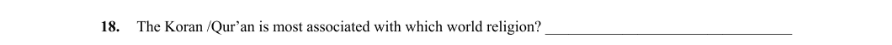 Question 2008 - 18 Part 1