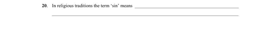 Question 2009 - 20 Part 1