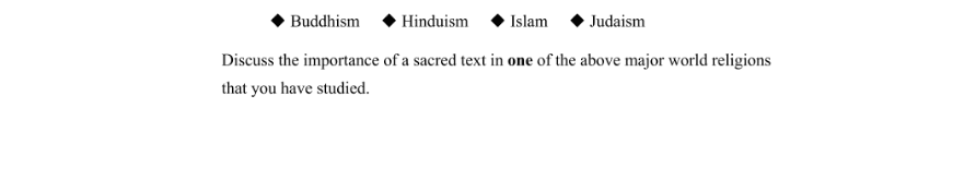 Question 2009 - 3 Part 1