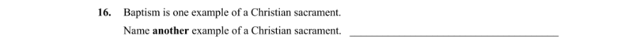 Question 2011 - 16 Part 1
