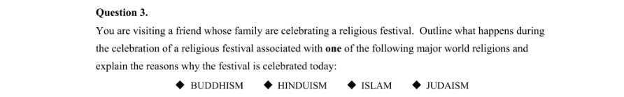 Question 2011 - 3 Part 1