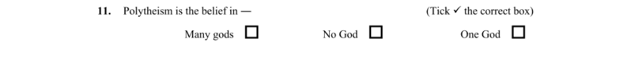 Question 2013 - 11 Part 1