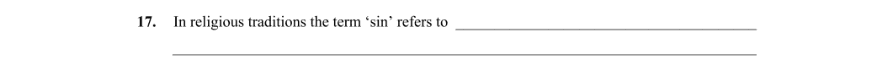 Question 2014 - 17 Part 1