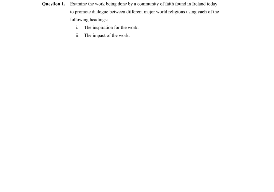 Question 2014 - 1 Part 1