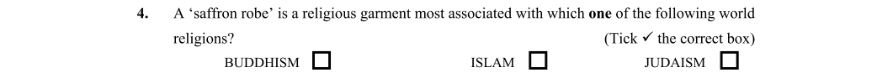 Question 2014 - 4 Part 1