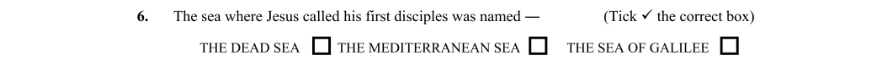 Question 2014 - 6 Part 1