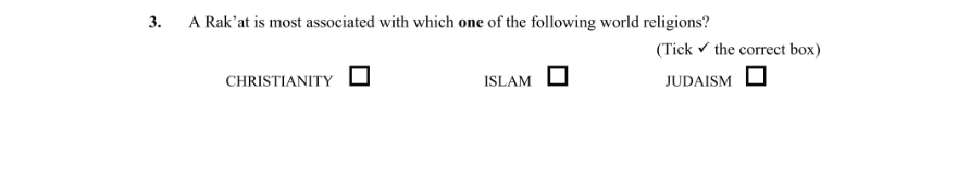 Question 2016 - 3 Part 1