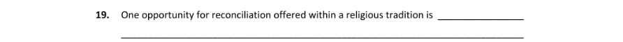 Question 2017 - 19 Part 1