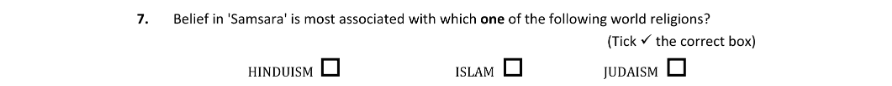 Question 2019 - 7 Part 1