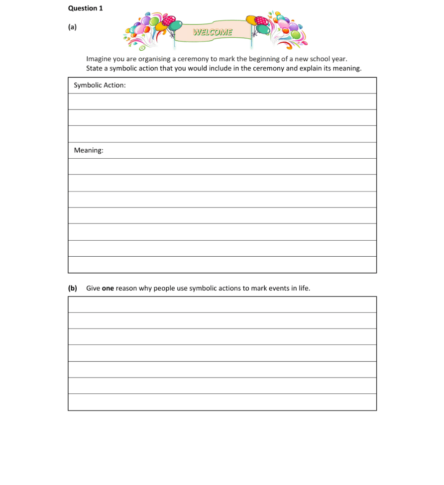 Question 2022 - 1 Part 1