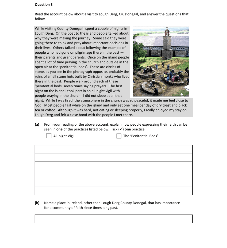 Question 2022 - 3 Part 1