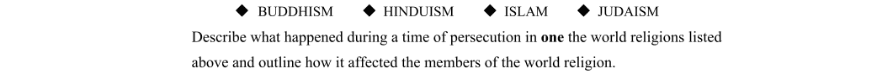 Question 2013 - 3 Part 1