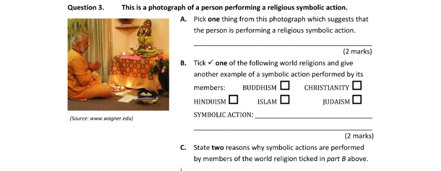 Question 2019 - 3 Part 1