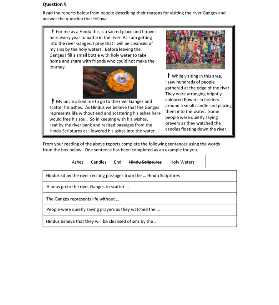 Question 2022 - 9 Part 1