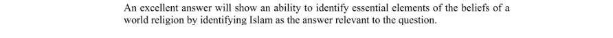 Marking Scheme Part 1