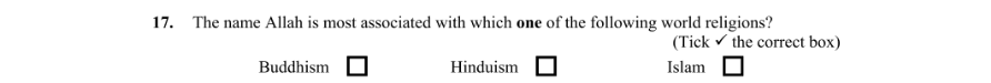 Question 2010 - 17 Part 1