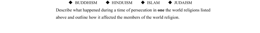 Question 2013 - 3 Part 1
