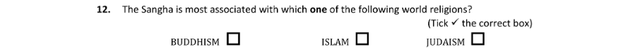Question 2019 - 12 Part 1