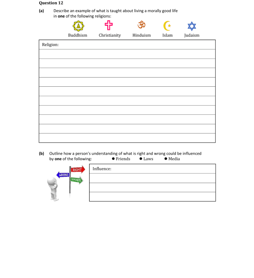 Question 2022 - 12 Part 1