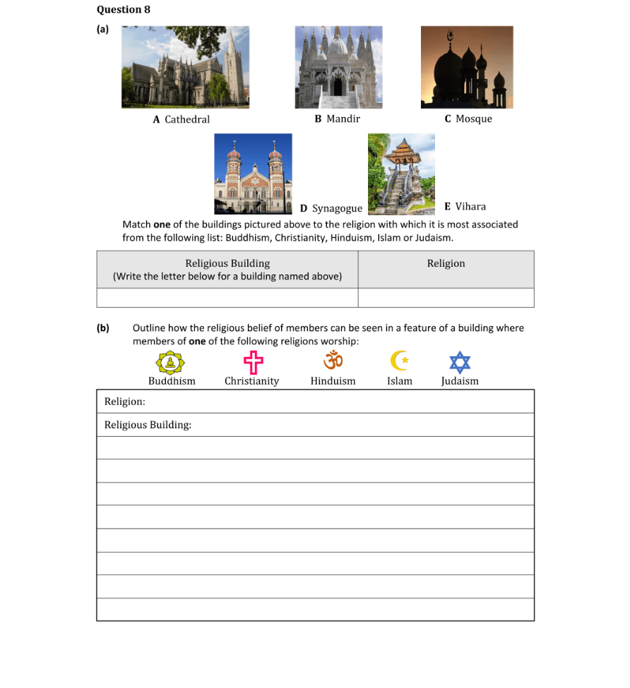Question 2022 - 8 Part 1