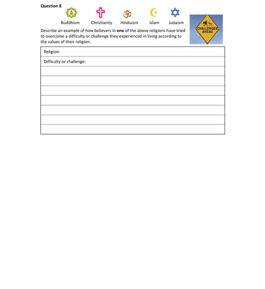 Question 2023 - 8 Part 1