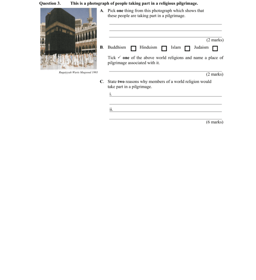 Question 2009 - 3 Part 1