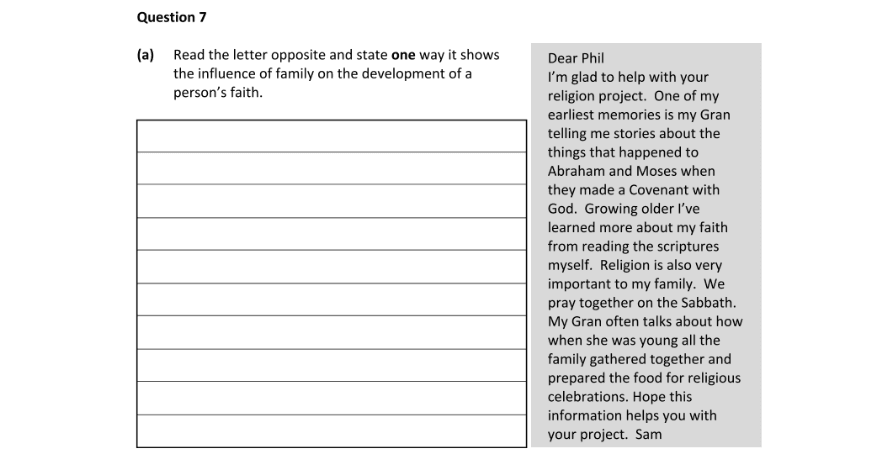 Question 2022 - 7 Part 1
