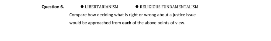 Question 2018 - 6 Part 1
