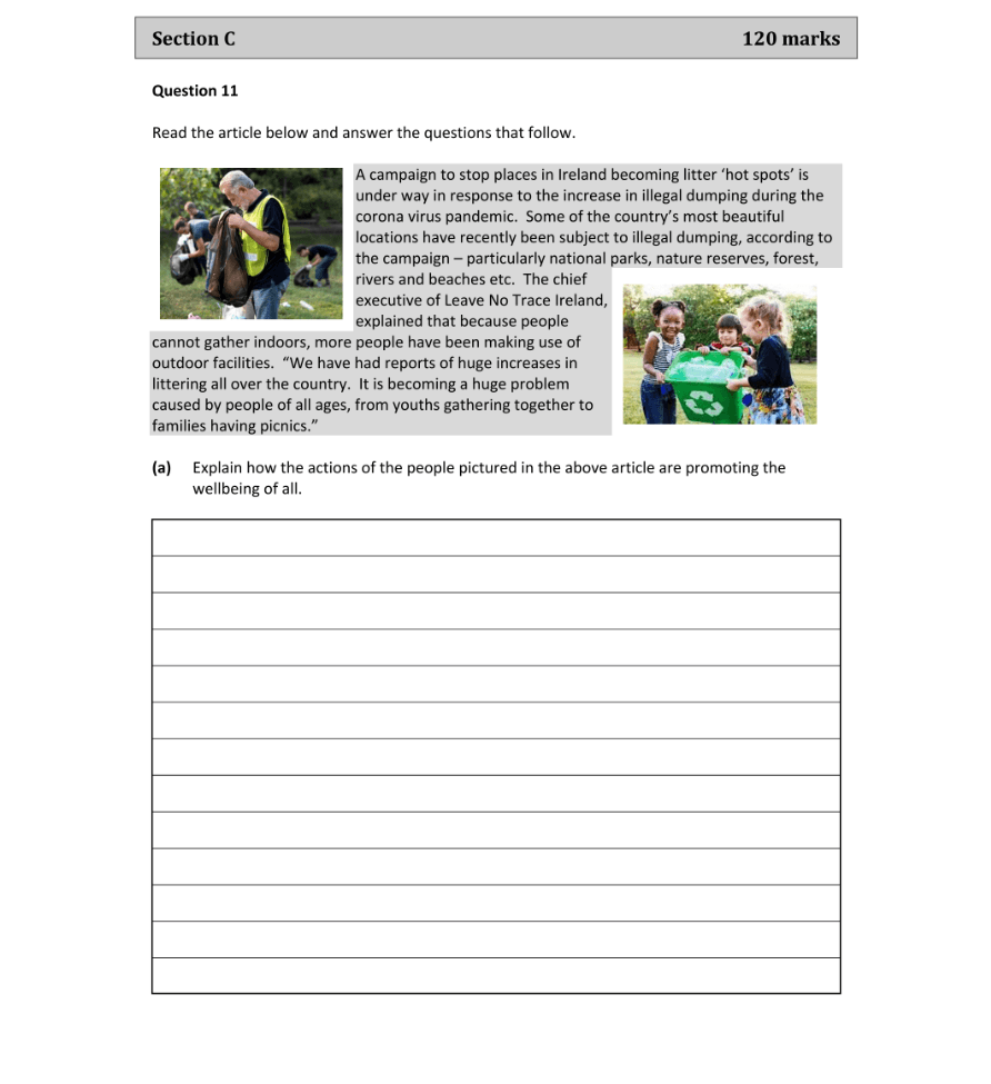 Question 2022 - 11 Part 1