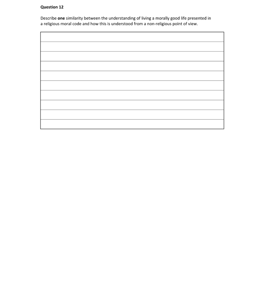 Question 2025 - 12 Part 1