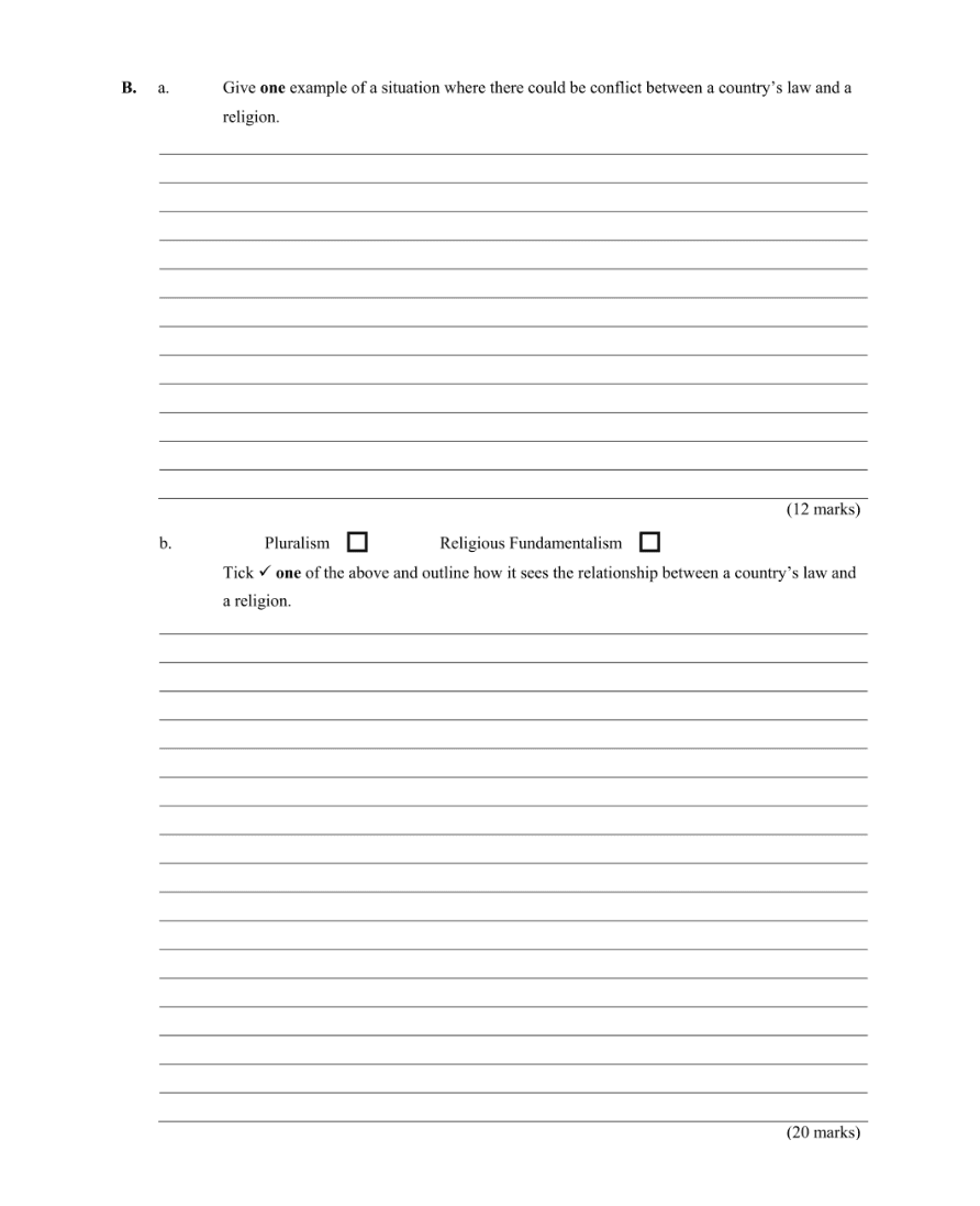 Question 2007 - 6 Part 2