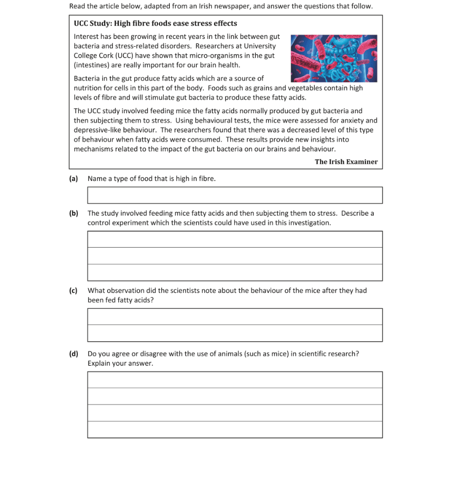 Question 2019 - 14 Part 1