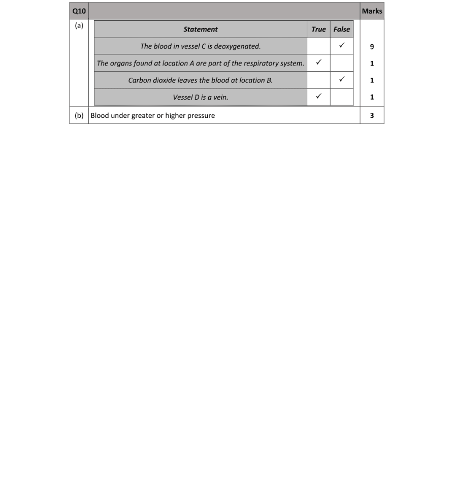 Marking Scheme Part 1