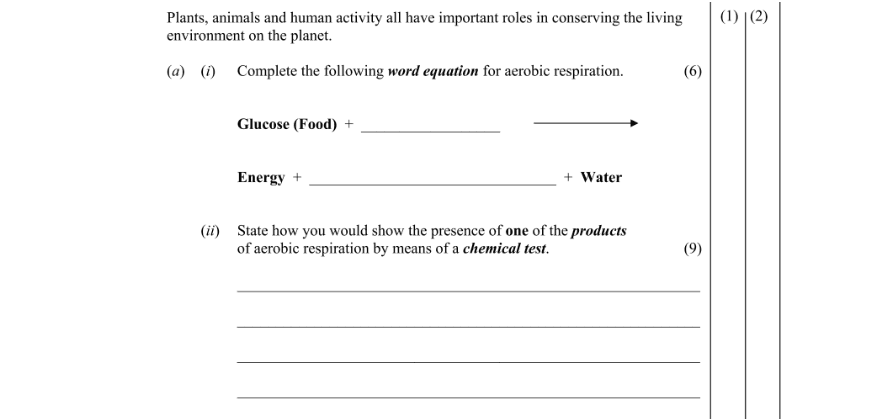 Question 2007 - 3 Part 1