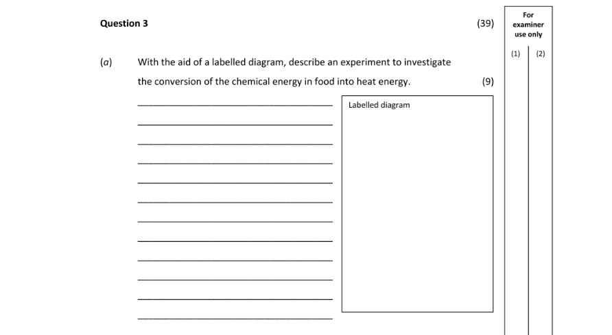 Question 2017 - 3 Part 1