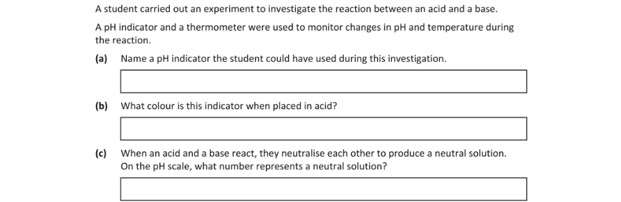 Question 2019 - 6 Part 1