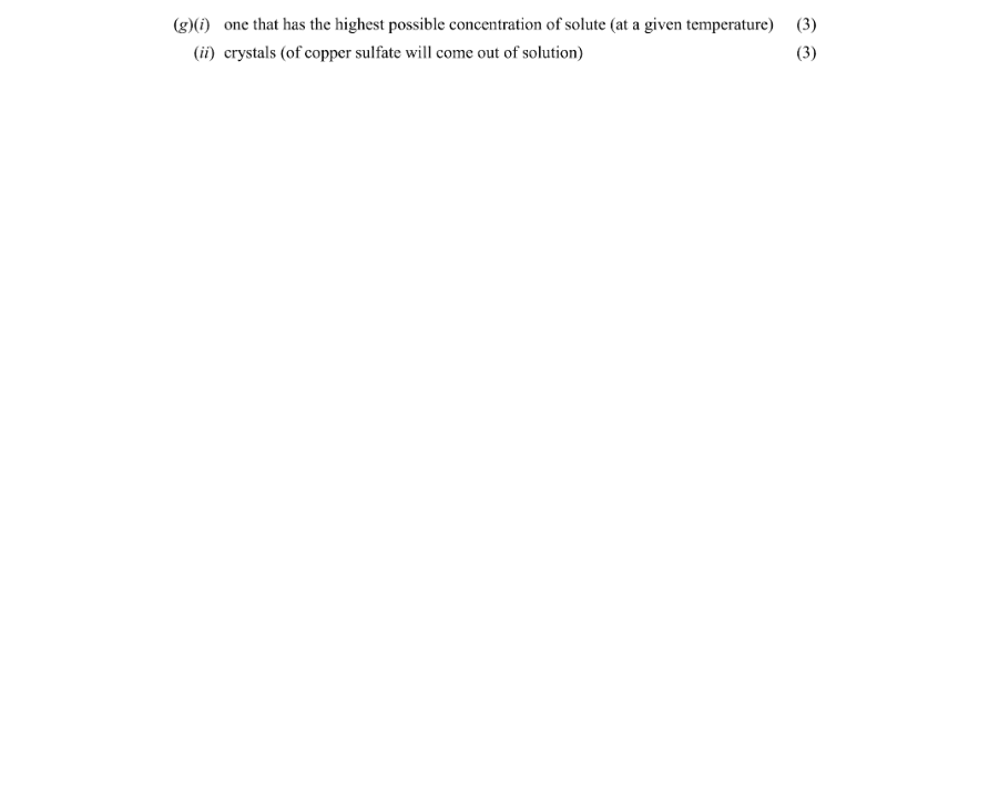 Marking Scheme Part 1