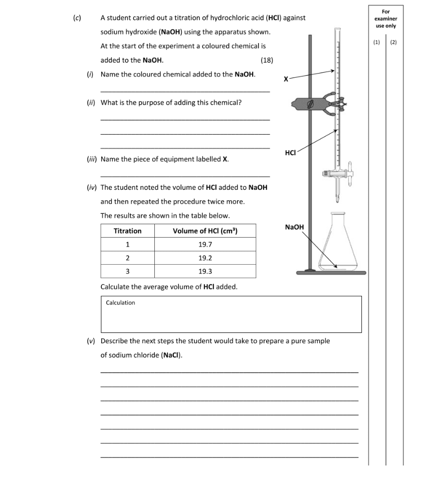 Question 2017 - 5 Part 1