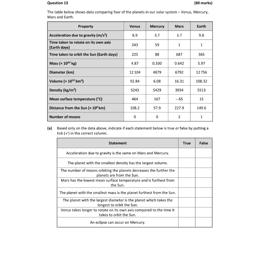 Question 2025 - 13 Part 1