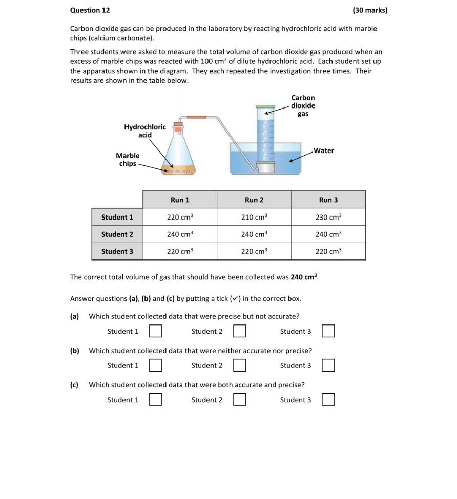 Question 2024 - 12 Part 1