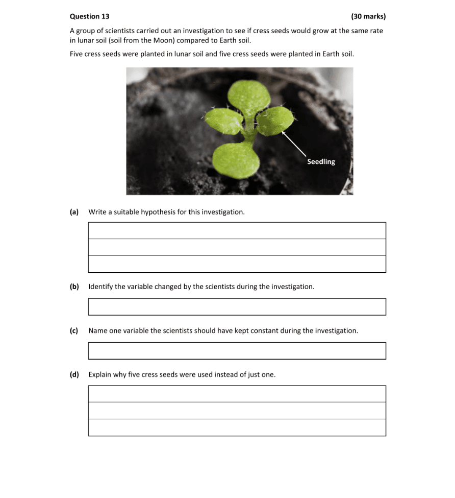 Question 2024 - 13 Part 1