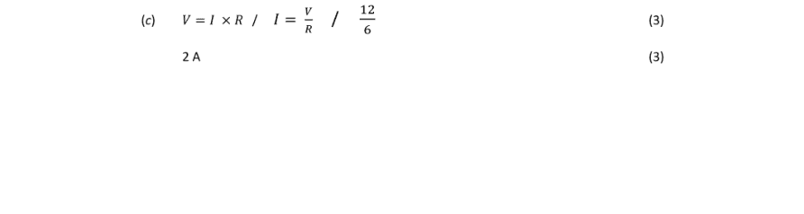 Marking Scheme Part 1