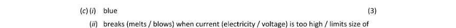 Marking Scheme Part 1